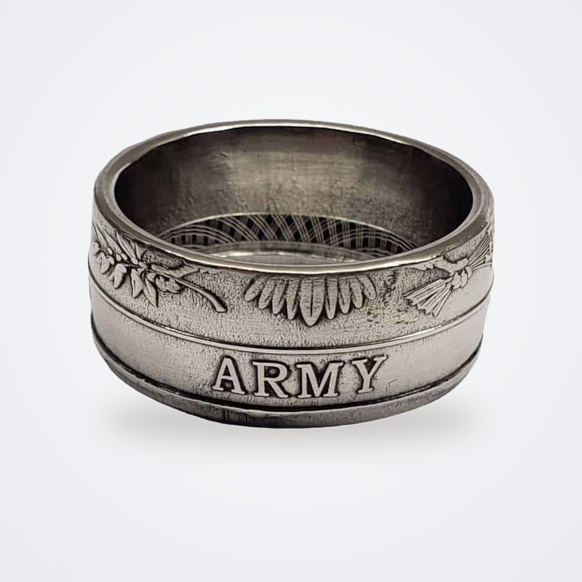 The same coin made into a ring